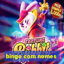 bingo com nomes